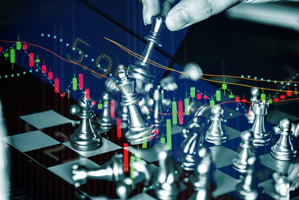 MACD indicator: grafiek met signaallijn en histogram die trend en momentum zichtbaar make