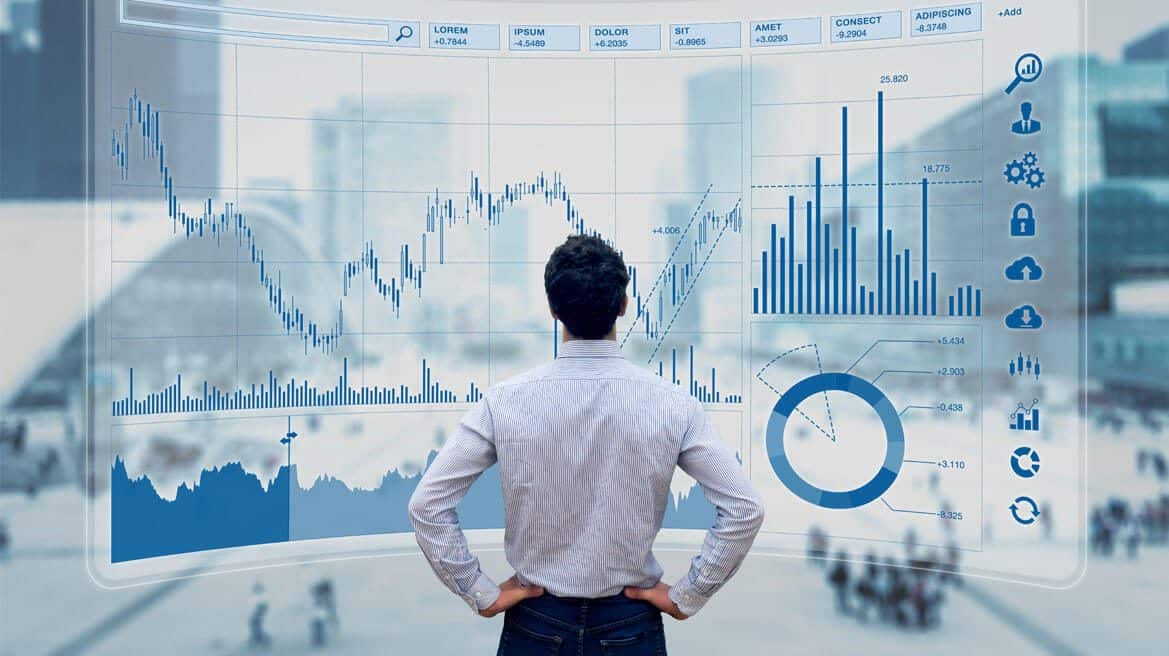 Illustratie van het bijhouden van elke transactie in een beleggingsportefeuille